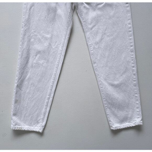 Vintage 80's LEVIS 501 White Jeans Made in USA 13 S / 28-29" W / High Rise - Picture 4 of 11
